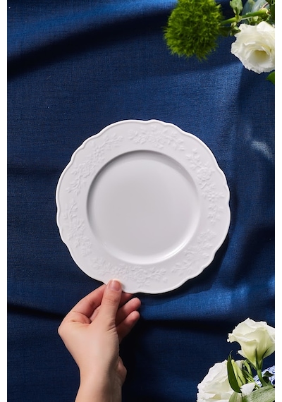 Karaca Beatrice Pasta Tabağı 22 Cm Beyaz
