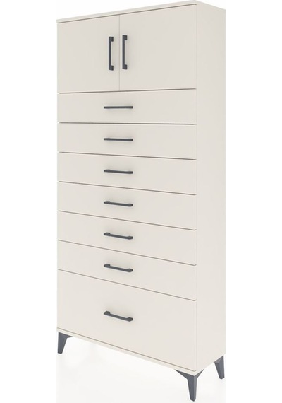 Arges Dolap Tek Raflı 7 Çekmeceli 2 Kapaklı 88x30x182 Aytaşı-... Aytaşı Arges Dolap Tek Raflı 7 Çekmeceli 2 Kapaklı 88x30x182 Aytaşı-... Aytaşı