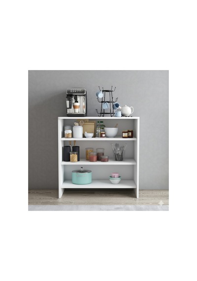 Beyaz Çok Amaçlı Dolap 2 Kapaklı, Raflı, Şık Ve Modern Tasarım 80x40x82 Cm Beyaz - 799845506 Beyaz Beyaz Çok Amaçlı Dolap 2 Kapaklı, Raflı, Şık Ve Modern Tasarım 80x40x82 Cm Beyaz - 799845506 Beyaz