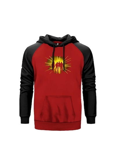 Metallica Lux Æterna Grup Kırmızı Renk Reglan Kol Sweatshirt Kırmızı