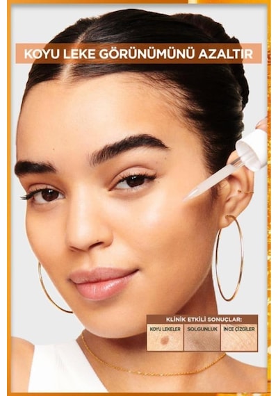 Garnier C Vitamini Süper Aydınlatıcı Gece Serumu 30 ML + C Vitamini Parlak Günlük Aydınlatıcı Krem 50 ML