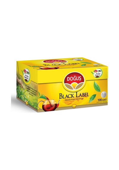 Doğuş Black Label Demlik Poşet Çay 100'lü 320 G - 8 Adet Tarı