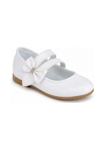Zekids Kız Çocuk Ortopedik Babet-17304 Beyaz