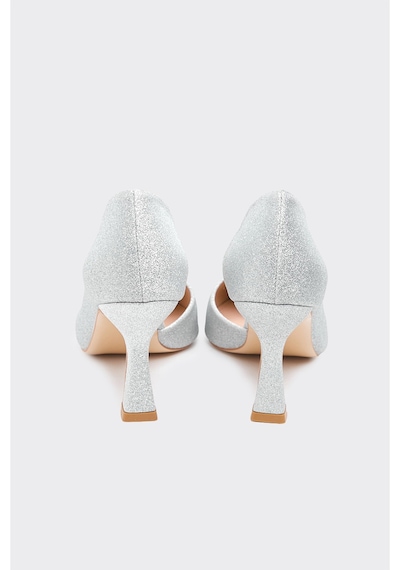 Derinet Kalın Topuklu Kadın Stiletto Gmş Sim Gmş Sim