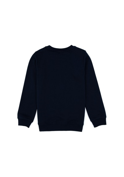 U.S. Polo Assn. Erkek Çocuk Lacivert Basic Bisiklet Yaka Sweatshirt 50307801-VR033