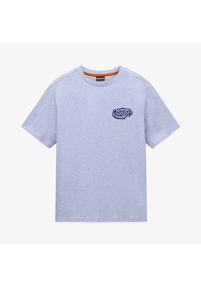 Napapijri Elior Erkek Mavi T-shirt Np0a4hzy7951 545591
