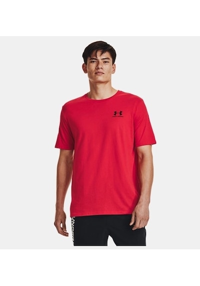Under Armour Ua M Sportstyle Lc Ss Erkek T-shirt 1326799-600 Kırmızı