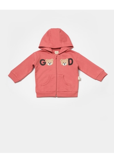 BabyCosy Organik Kapüşonlu Ceket & Pantolon Takımı Csy8006 001
