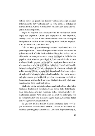 Doğan Kitap Onlar Yaşadı Ben Yazdım
