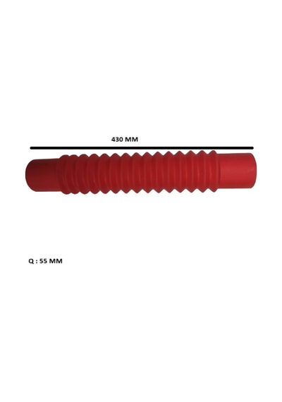 Körüklü Hortum Q55x410 Mm Silikon