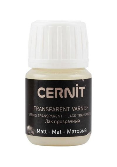 Cernit Transparent Varnish Mat Polimer Kil Verniği 30 Ml.