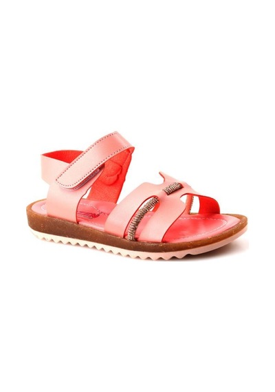 Papuçcity Arzen 02418 Orto Pedik Kız Çocuk Sandalet Pudra