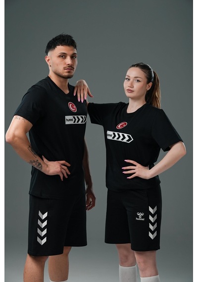 Hummel Armin Milli Takım Pro Tişört Siyah