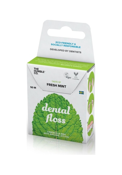 The Humble Co. Dental Floss Nane Aromalı Diş İpi 50 M