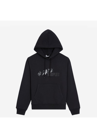 The Kooples Logomania Kadın Siyah Hoodie