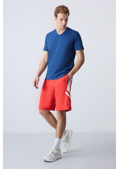 Air Jones Tommy Life Fiesta Pamuklu Kalın Yumuşak Dokulu Standart Fit Basic Erkek Şort - 81281 Kırmızı Air Jones Tommy Life Fiesta Pamuklu Kalın Yumuşak Dokulu Standart Fit Basic Erkek Şort - 81281 Kırmızı