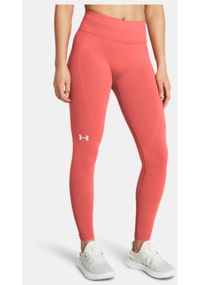 Under Armour Kadın Ua Train Dikişsiz Tayt 1381662-811 Beyaz - Pembe