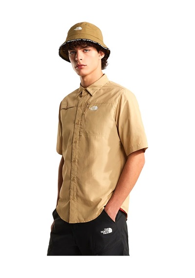 The North Face M Sequoia Ss Erkek Gömlek Bej
