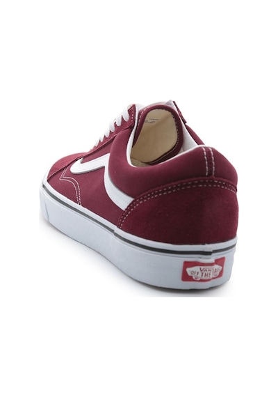 Vans 0a38g15u71-r Ua Old Skool Spor Ayakkabı Bordo Çok Renkli