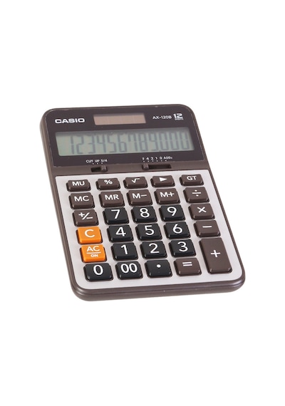 Casio AX-120B 12 Hane Masaüstü Hesap Makinesi