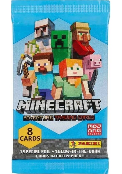 Panini Minecraft Trading Card 5 Li Paket