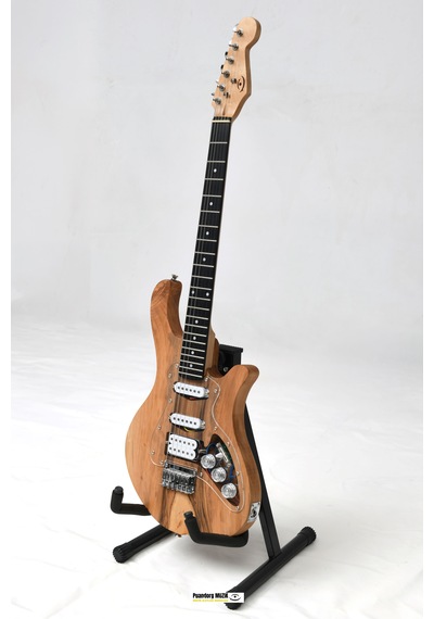 Elektro Gitar Stratocaster Ceviz Custom Yıllanmış Ağaç Kişiye Özel Butterscotch Blonde