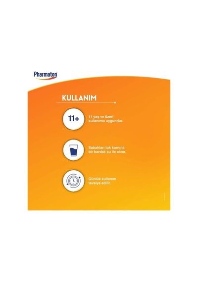 Pharmaton Vitality 30 Tablet - Ginseng G115, Multivitamin Ve Mineraller