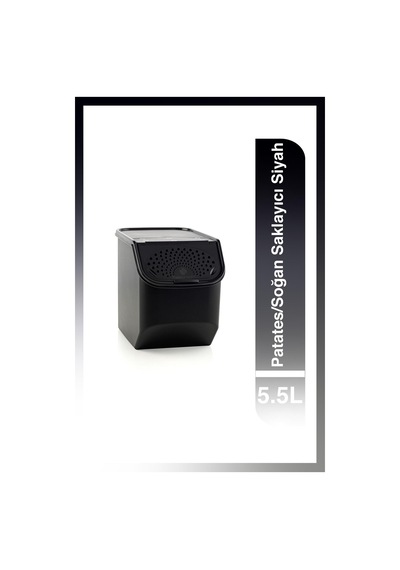 Tupperware Patates/soğan Saklayıcı 5.5l Siyah