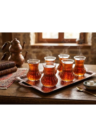 Ceren Çay Bardağı 150 Ml Beyaz
