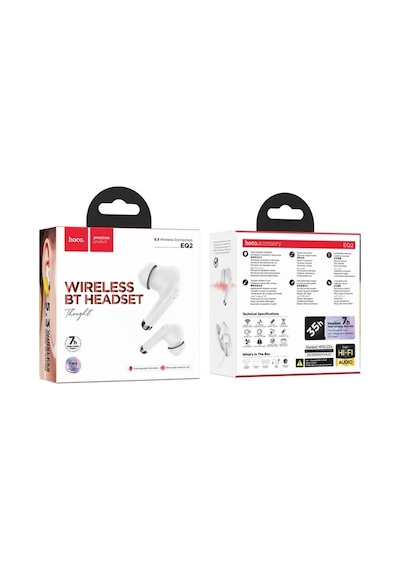 Hoco EQ2 5.3 Bluetooth Kablosuz Kulakiçi Kulaklık