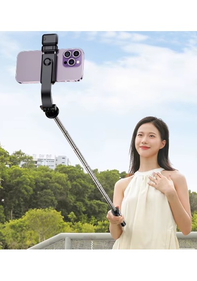 R1s-l 3in1 Bluetooth Kumandalı 170cm Tripod Işıklı Selfie Çubuğu
