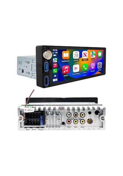 Megavox Mgx-mp686 Oto Teyp Single Dın 6.9 İnç 4x55w Bluetooth Mirrorlink