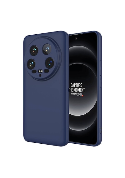 Kilifone - Xiaomi Uyumlu Mi 14 Ultra - Kılıf İçi Kadife Koruyucu Mara Lansman Kapak - Lacivert