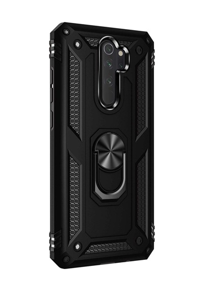 Xiaomi Redmi Note 8 Pro Kılıf Vega Standlı Yüzüklü Mıknatıslı