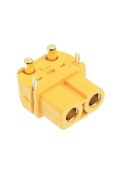 Xt60pw 90 Derece Pcb Montaj Tip Dişi Konnektör - Xt60 Amass