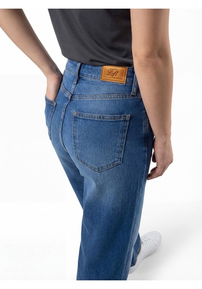 LOFT Bella Regular Fit Kadın Pantolon Lf2043065 Q1.v1 Denim