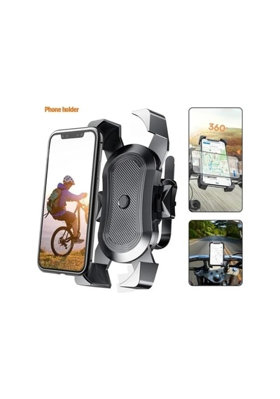 Bisiklet Mobilet Motosiklet Bebek Arabası Market Arabası Motor İçin Telefon Tutucu 037 2 Mixed