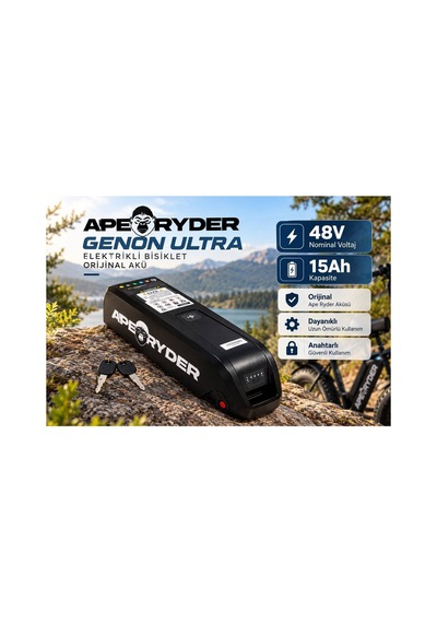 Genon Ultra Elektrikli Bisiklet Orijinal Akü Diğer
