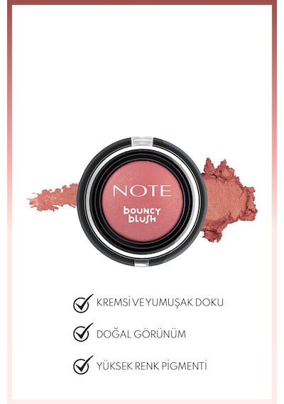Cosmetics Bouncy Blush Yumuşak Kremsi Allık - 02 Daydream Diğer