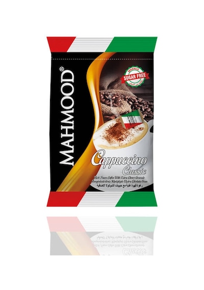 Mahmood Coffee Klasik Choco Granüllü Şekersiz Cappuccino 20 Adet