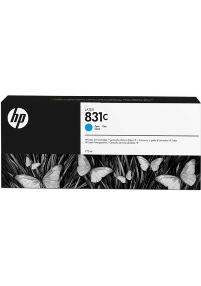 Hp 831C Cz695A Camgöbeği Lateks Uyumlu Mürekkep Kartuşu