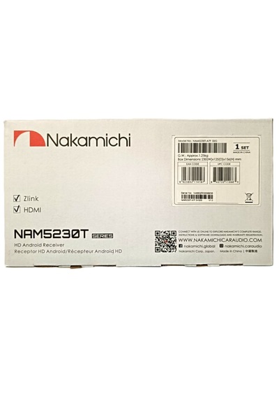 Nakamichi 5230t 7'' Android 12 3-32g Multimedya /android Auto- Ca