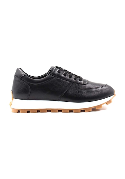 Fast Step Hakiki Deri Erkek Casual Ayakkabı 154ma708 Siyah