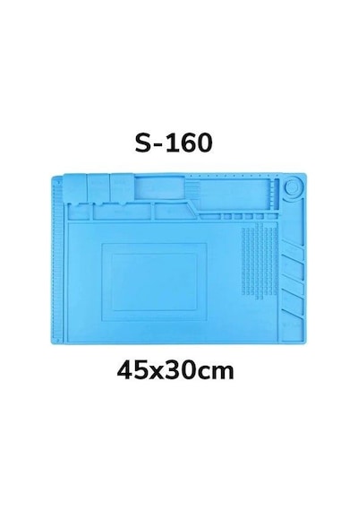 S-160 Isıya Dayanıklı Silikon Ped Tamir Pad S160 Mıknatıslı