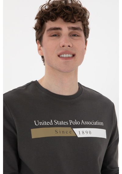 U.s. Polo Assn. Erkek Antrasit Sweatshirt 50290009-vr006 Antrasit U.s. Polo Assn. Erkek Antrasit Sweatshirt 50290009-vr006 Antrasit