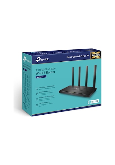 Archer Ax12 Ax1500 Wı-fı6 4 Port Gıgabıt 2.4/5ghz Dual Band Router