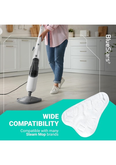Tr H2o H20 Buharlı Paspas X5 İle Uyumlu 8'li Paket Yedek Pedler - Yıkanabilir Ve Yeniden Kullanılabilir Mikrofiber Bu Genel