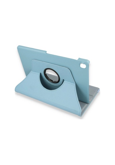 Gld-spt- Newface Lenovo M10 Fhd Plus X606f Kılıf 360 Tablet Deri Kılıf - Turkuaz