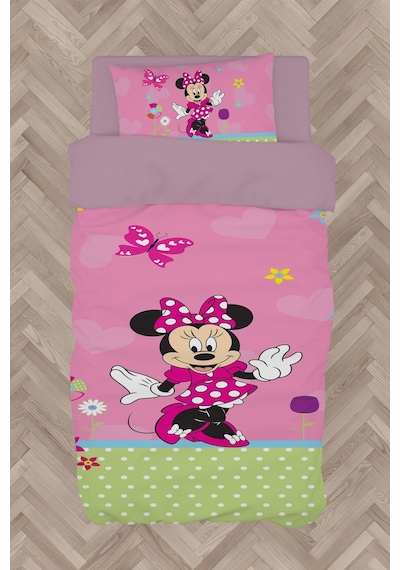 Mekta Home Bebek Ve Çocuk Odası Minnie Maus Desenli Nevresim Takımı