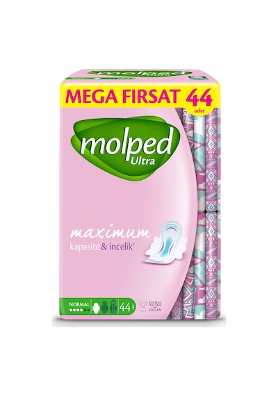 Molped Ultra Anatomik Mega Fırsat Ped Normal 44x4 176 Adet